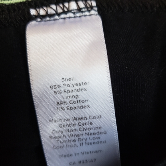 T by Talbots Gingham Tennis Golf Skort Skirt Size XL - Picture 5 of 7